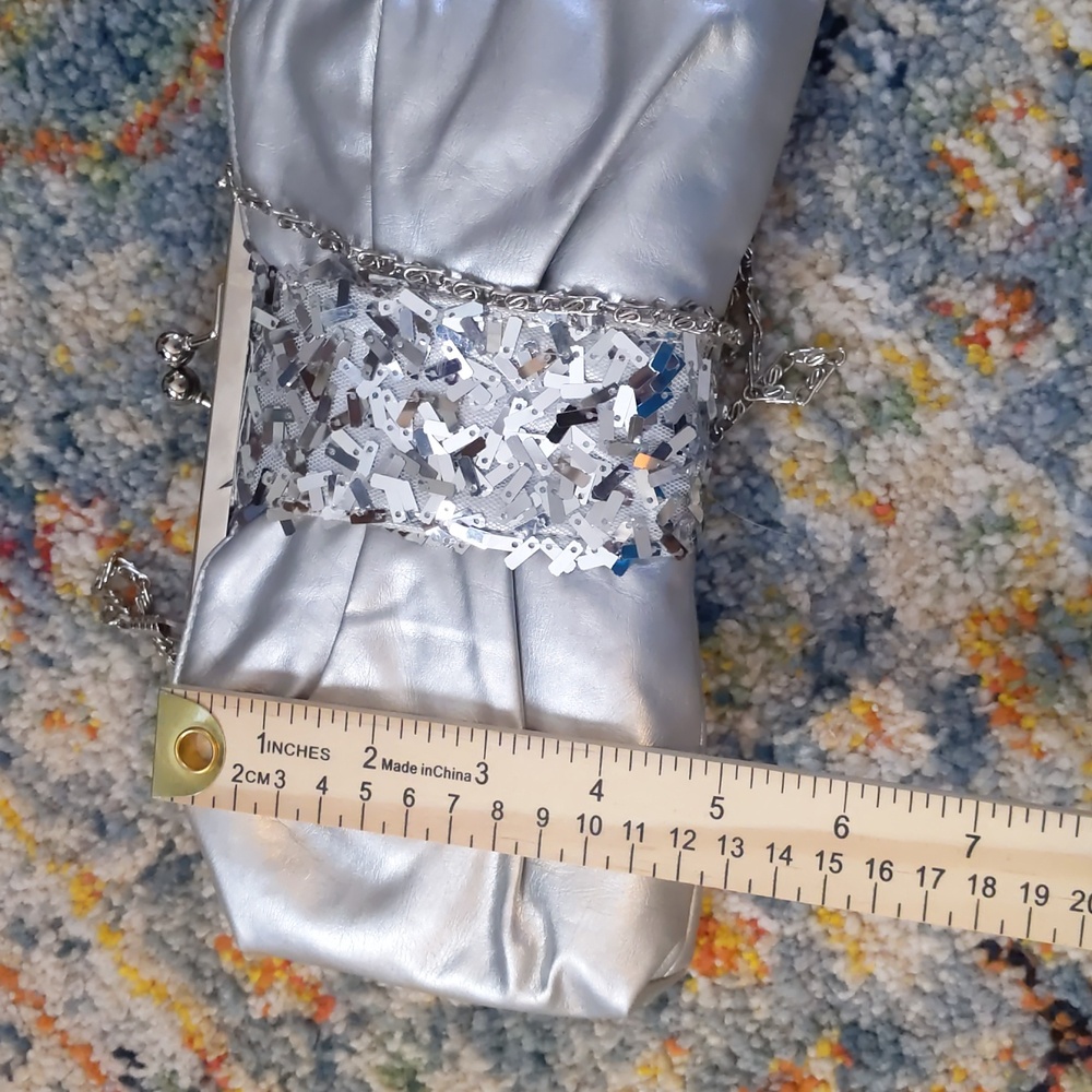 BOGO! Silver Clutch - Picture 8 of 8